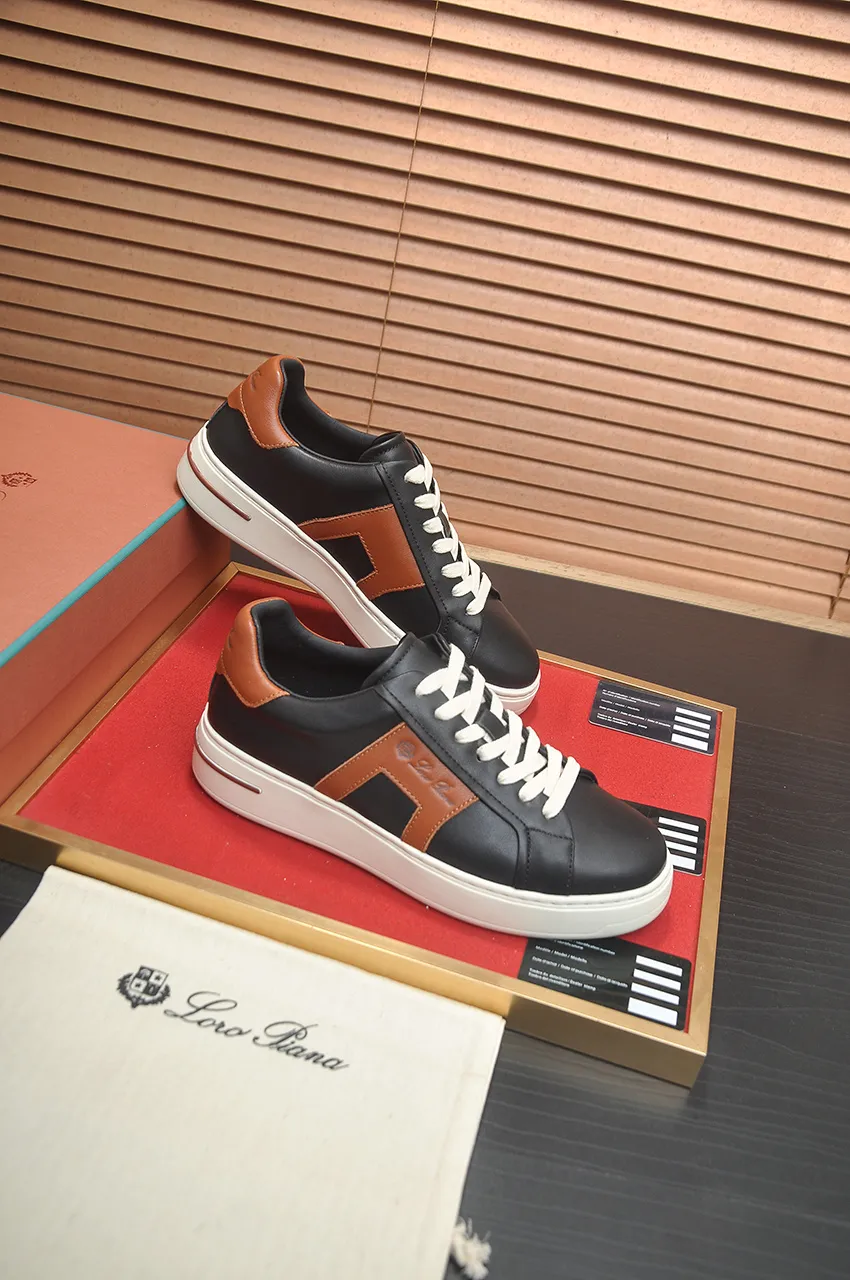 Men's men's shoes 💰580💶[𝐥𝐨𝐫𝐨 𝐏𝐢𝐚𝐧𝐚] lp classic loafers, an Italian treasure brand, the only brand that can match Hermès! Only after wearing it do we realize that we cannot let down our feet. The upper is imported cashmere, the lining of water-dyed cowhide ➕ the cowhide feet, the official original glass rubber outsole, and the pendant. Exclusive original packaging (tag ➕ brand paper ➕ outer box ➕ hand bag) code number: 38-46 (45 46 customized)